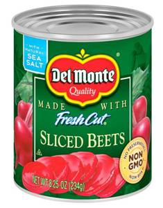 Del Monte Sliced Beets, 8.25 oz (234 g)