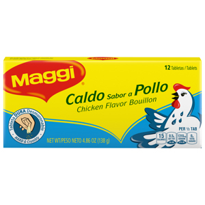MAGGI BOUILLON, CHICKEN FLAVOR, 12 TABLETS [4.86 OZ (138 G)]