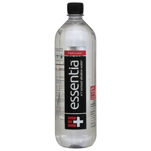 Essentia Purified Water, Ionized Alkaline, 33.8 fl oz (1.06 qt) 1 l