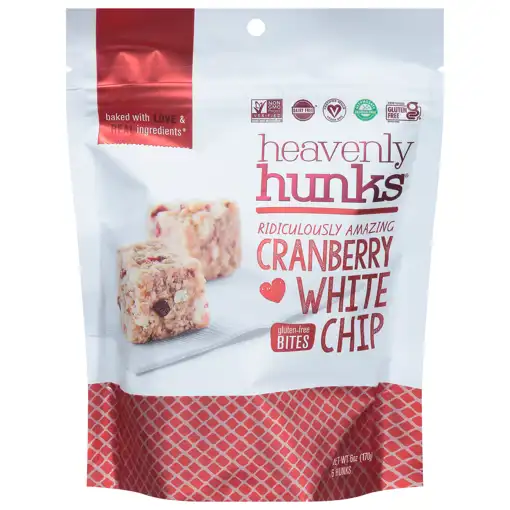Heavenly Hunks Hunks, Cranberry White Chip, 6 Hunks [6 Oz (170 G