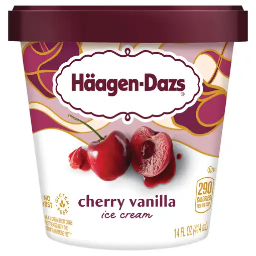My Products – Jerry's Sanibel – Haagen-dazs Cherry Vanilla Ice