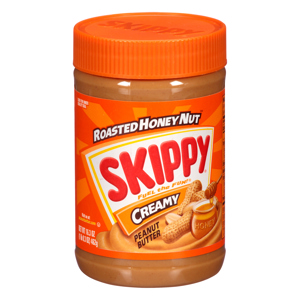 Skippy Roasted Honey Nut Creamy Peanut Butter, 16.3 oz (1 lb 0.3 oz) 462 g