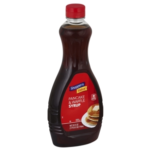 Shoppers Value Syrup, Pancake & Waffle, 24 fl oz (1 pt 8 fl oz) 710 ml