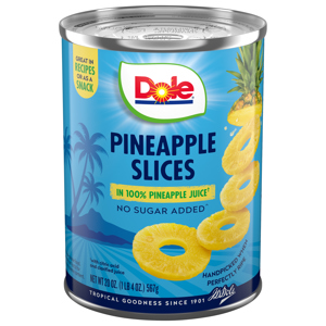 Dole Pineapple, Slices, 20 oz (1 lb 4 oz) 567 g