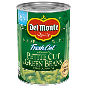 Del Monte Petite Cut Green Beans, 14.5 oz (411 g)