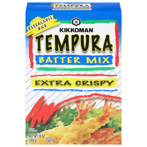 Kikkoman Extra Crispy Tempura Batter Mix, 10 oz (283 g)
