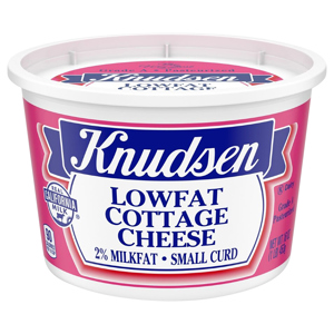 Knudsen Small Curd 2% Milkfat Lowfat Cottage Cheese, 16 oz (1 lb) 453 g