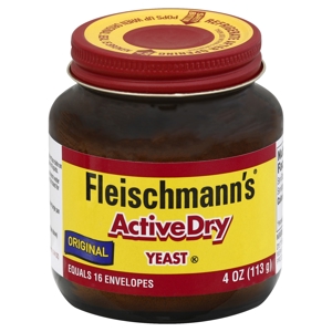 Fleischmanns Yeast, Active Dry, Original, 4 oz (113 g)