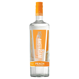 New Amsterdam Peach Flavored Vodka 1L, 1l