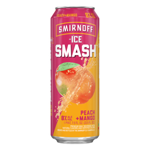 Smirnoff Beer, Peach + Mango, 1 pint 7.5 fl oz (23.5 fl oz)