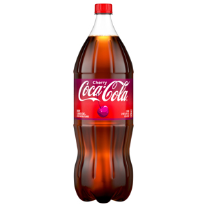 Coca-Cola Cherry Coke, 2 liter (2 qt 3.6 fl oz) 67.6 fl oz