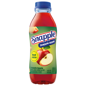 Snapple Apple Juice Drink, 16 fl oz (473 ml)