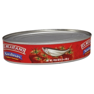 El Mexicano Sardines, in Tomato Sauce, 15 oz (425 g)