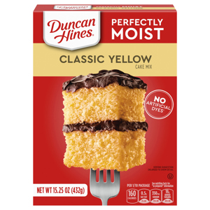 Duncan Hines Classic Yellow Cake Mix, 15.25 oz (432 g)