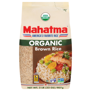Mahatma Brown Organic Brown Rice, 2 lb (32 oz) 907 g