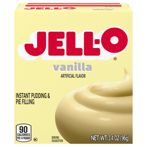 Jell-O Instant Vanilla Pudding & Pie Filling, 3.4 oz (96 g)