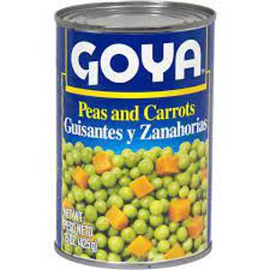 Goya Peas and Carrots, 15 oz