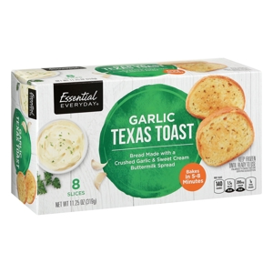 Essential Everyday Texas Toast, Garlic, 8 slices [11.25 oz (319 g)]