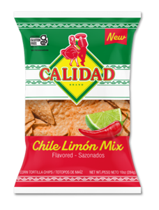 Calidad Chile Limón Flavored Corn Tortill Chips, 10 oz