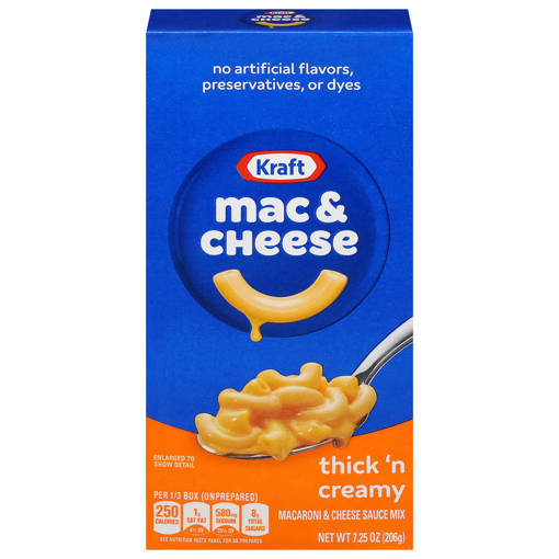 Beverages  Specials – Mark's My Store – Kraft Macaroni & Cheese Sauce Mix,  Thick 'n Creamy, 7.25 Oz (206 G)