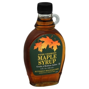 Butternut Mountain Farm Maple Syrup, Pure Vermont, 8 fl oz (236 ml)
