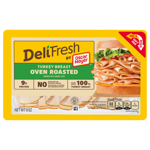 Oscar Mayer Oven Roasted Turkey Breast, 9 oz