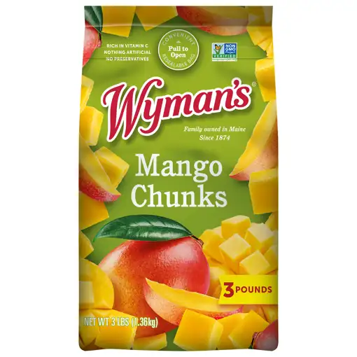 My Products Metcalfe s West Towne Wyman s Mango Chunks 3 Lbs 1.36 Kg