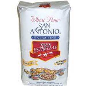 Tres Estrellas San Antonio Wheat Flour, Extra Fine, 4 lb