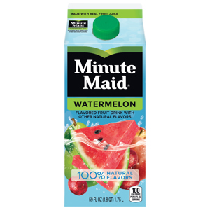 Minute Maid Fruit Drink, Watermelon, 59 fl oz (1.8 qt) 1.75 l