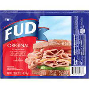 FUD Cooked Ham, Original, 32 oz (2 lb) 0.91 kg