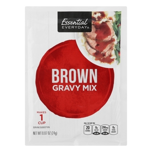Essential Everyday Gravy Mix, Brown, 0.87 oz (24 g)