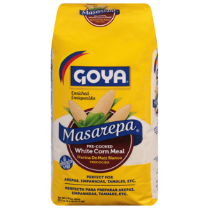 Goya Corn Meal, White, Pre-Cooked, 35.3 oz (2.2 lb) 1.0 kg