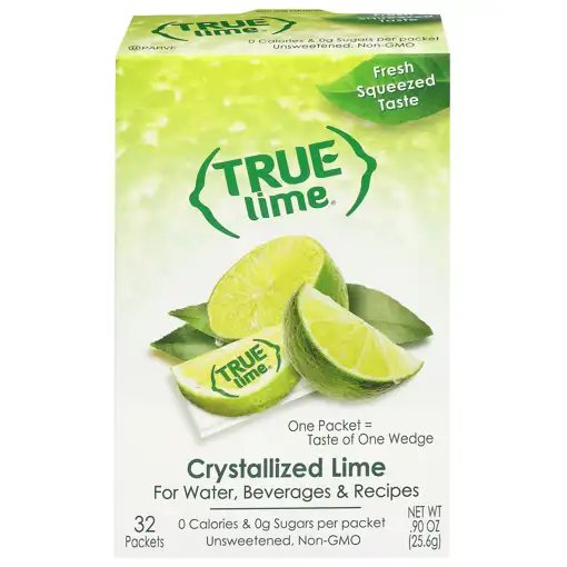 True Lime Crystallized Lime, 32 packets oz g)]