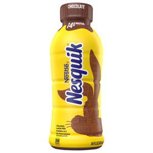 NESQUIK Chocolate Lowfat Milk, Ready to Drink 14 fl oz.