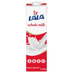 Lala Whole Milk, 1 l (1.06 qt)