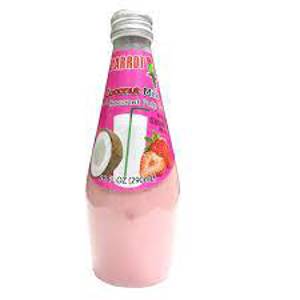 Parrot Coconut Milk Drink, Strawberry, 9.8 fl oz