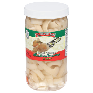 El Mexicano Pork Skins, Pickled, 15 oz (425.3 g)