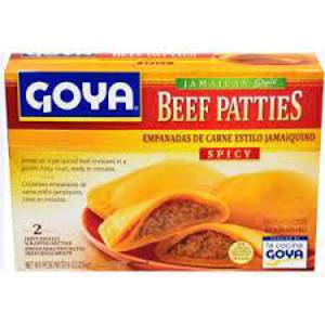 Goya Spicy Jamaican Style Beef Patties, 2 patties [9 oz (256 g)]