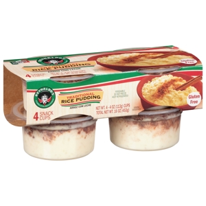 Reynaldo's Rice Pudding, Traditional, 4 - 4 oz (113 g) cups [16 oz (453 g)]