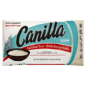Canilla Rice, Enriched, Extra Long Grain, 10 lb (4.54 kg)