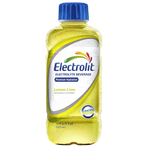 Electrolit Lemon-Lime Electrolyte Beverage, 21 fl oz (1.3 pt) 625 ml