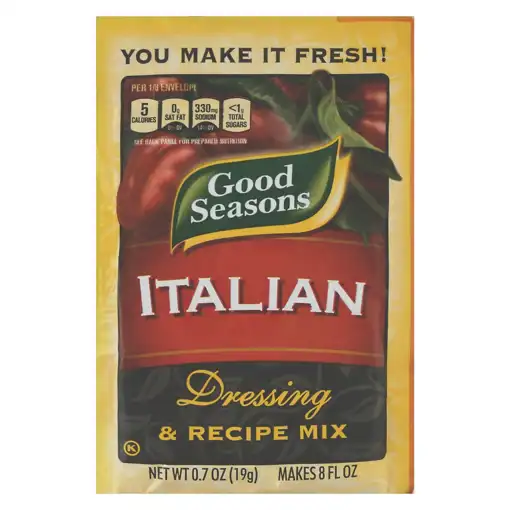 My Products 04 Houma Good Seasons Dressing Recipe Mix Italian 0.7 Oz 19 G