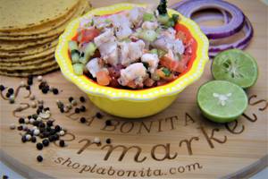 Ceviche De Camaron/ Shrimp ceviche (Made fresh in store)