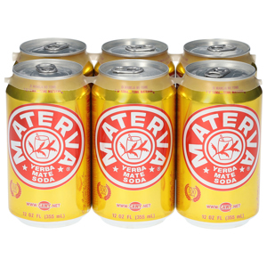 Materva Yerba Mate Soda, 6 - 12 fl oz (355 ml) cans