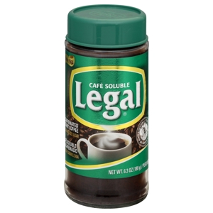 Legal Instant Coffee, Decaffeinated, 6.3 oz (180 g)