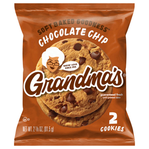 Grandma's Cookies, Chocolate Chip, 2 cookies [2.87 oz (81.5 g)]