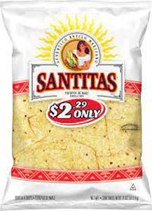 Santitas White Corn Tortilla Chips, 11 oz (311.8 g)