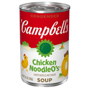 Campbell's Condensed Soup, Chicken Noodle O's, 10.5 oz (298 g)