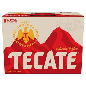 Tecate Lager Original Beer, 12 - 12 fl oz cans