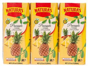 Naturas Nct Jce 3 pack/6z Pineapple